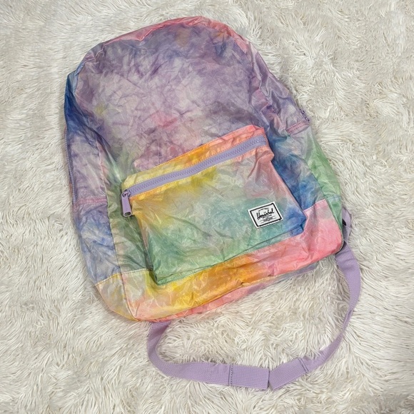 Herschel Supply Co. Classic Pastel Tie Dye packable Backpack - Picture 1 of 11